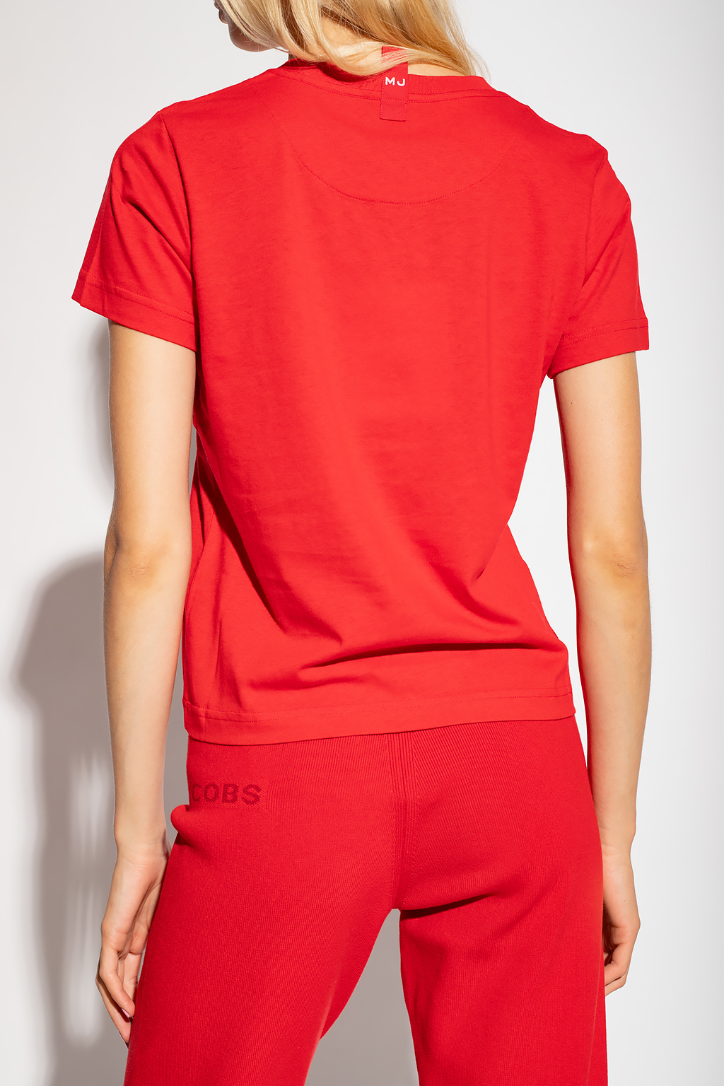 Red T - shirt with logo Marc Jacobs - SchaferandweinerShops